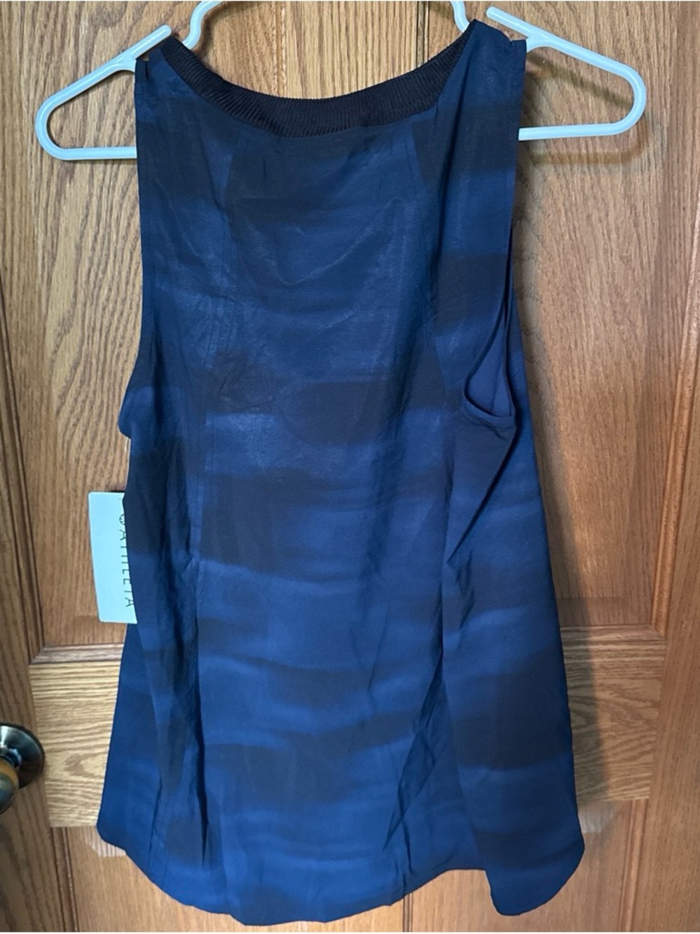 Zephyr Navy Print Tank